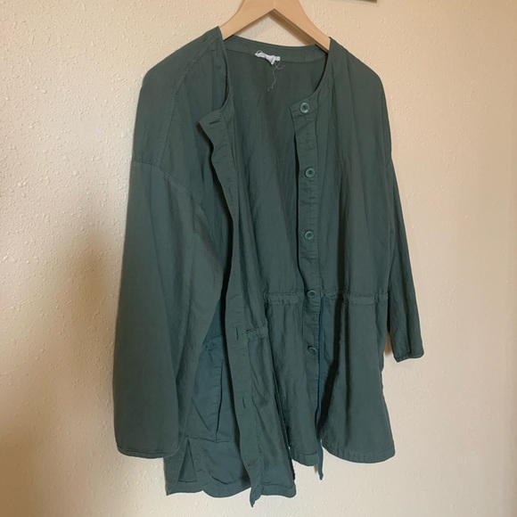 Eileen Fisher Drawstring Jacket - Picture 2 of 5